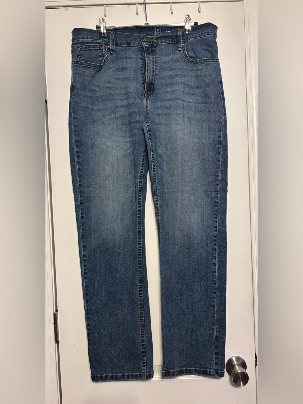 George Jeans in Faded Blue Wash